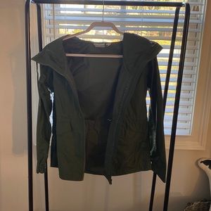 Green, Athleta, Medium, Rain coat
